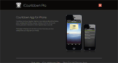 Desktop Screenshot of icountdownpro.com